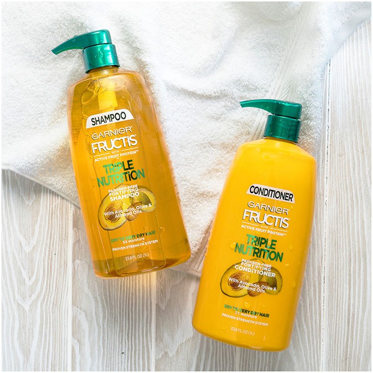 Fructis Triple Nutrition Family 33.8 floz
